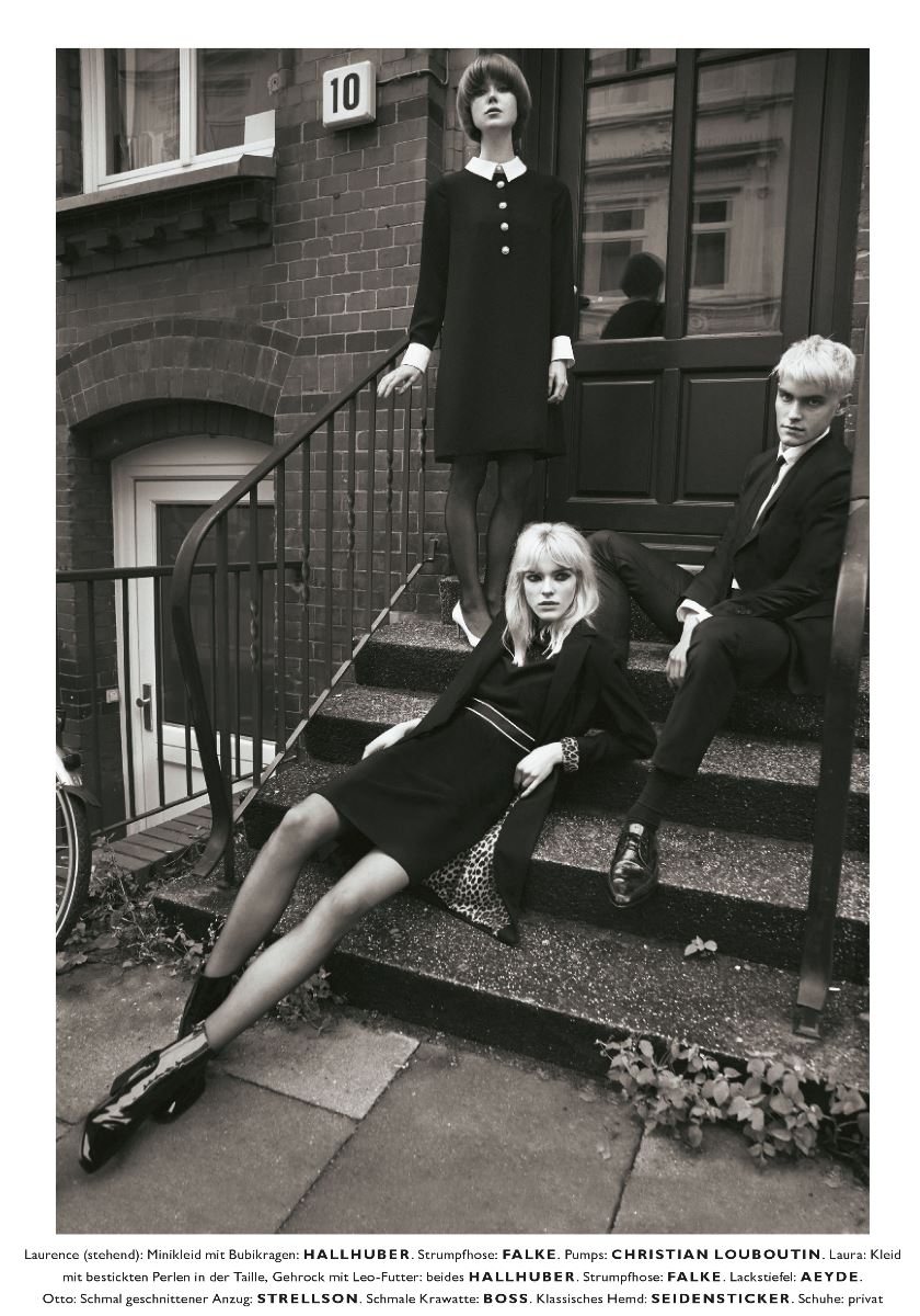 news image - LAURA, LAURENCE & OTTO für Grazia